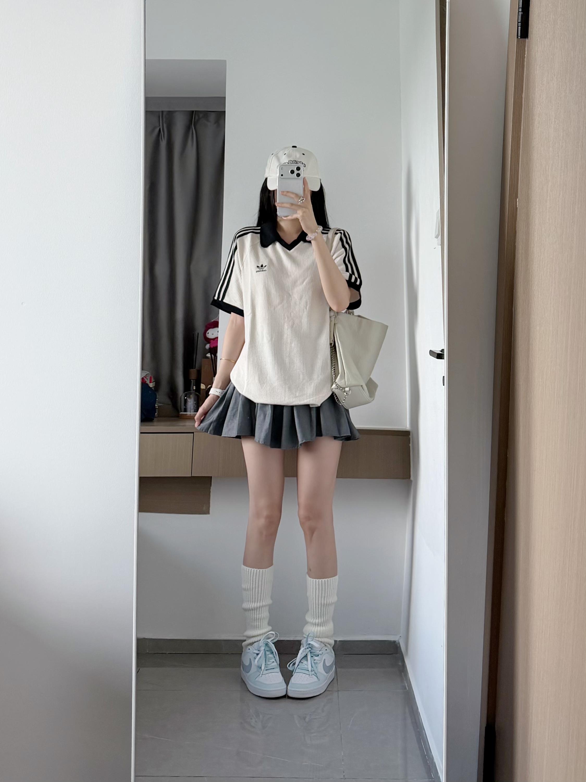 baby蓝🩵好喜欢我的Nike court板鞋呀!!